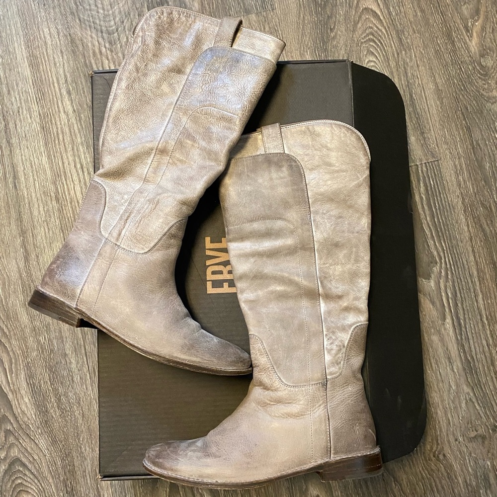 Frye Paige tall riding boots